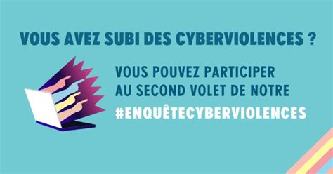 Enquête sur le cyberharcèlement second volet organisée par le collectif