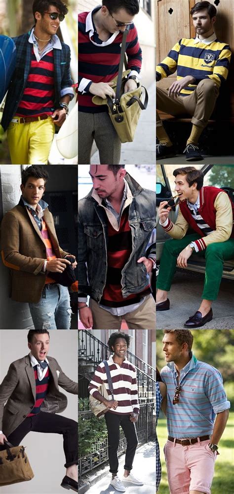 Mens Rugby Top Lookbook Gentleman Lifestyle Preppy Lifestyle Gentleman Style Mens Rugby