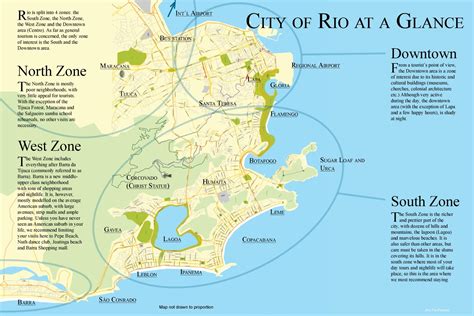 Map of Rio de Janeiro neighborhoods - Ontheworldmap.com