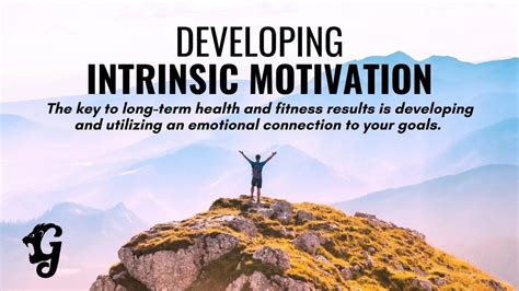 Developing Intrinsic Motivation