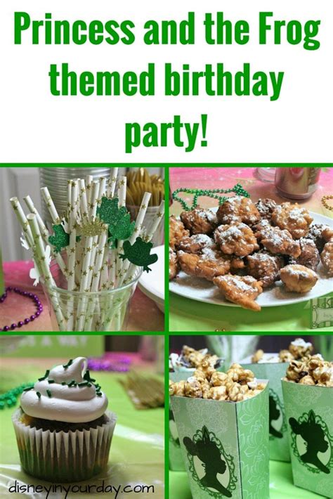 Princess and the Frog birthday party - Disney in your Day