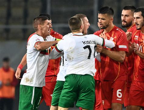 Bulgarian football team wins against North Macedonia in UEFA Nations