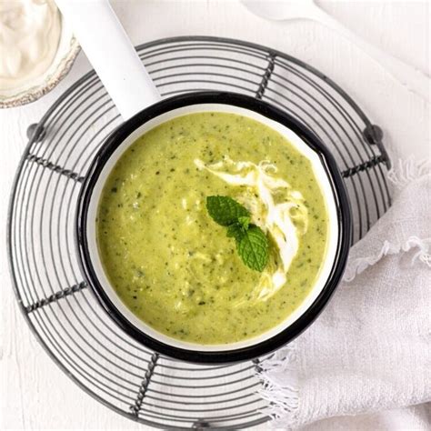 Nourishing Pea and Mint Soup Recipe | Mindful Cooking