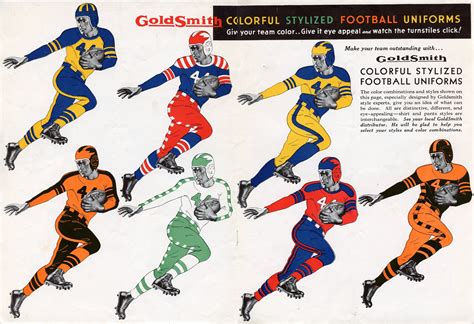 The 1930s and Football’s Ugliest Uniforms