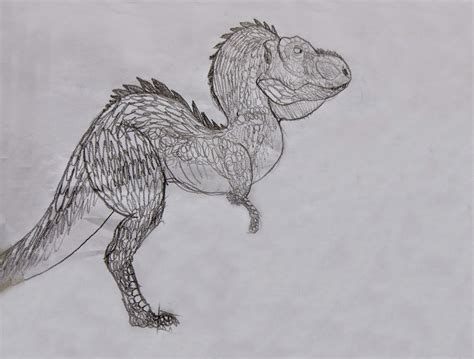 Meganz School Of Visual Arts Student Blog Pauls Dinosaur Drawing