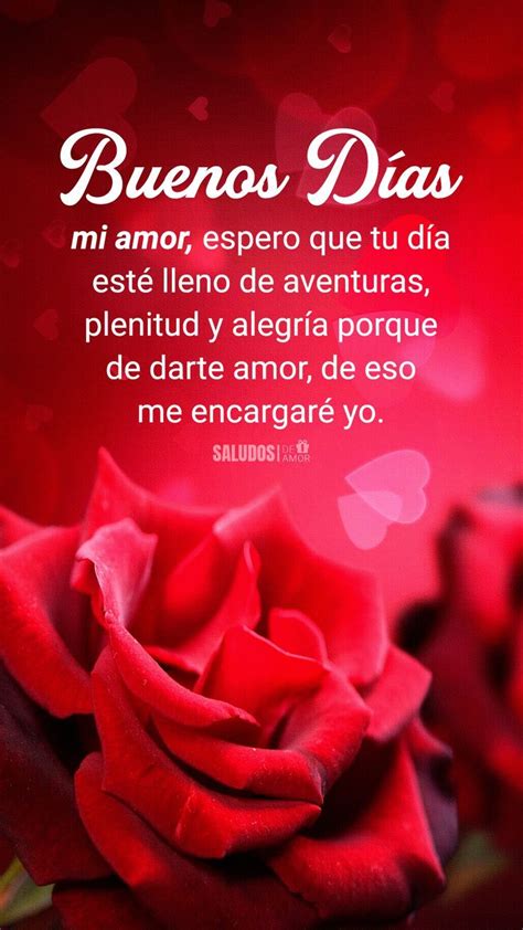 Buenos dias mi amor