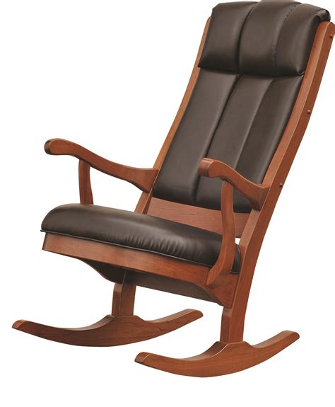 Lincoln Rocker Lincoln Solid Wood Upholstered Rocker