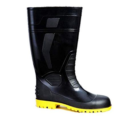 Construction Pvc Industrial Safety Gumboots Size