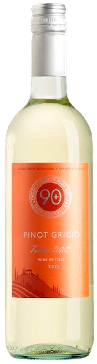 90 Cellars Pinot Grigio 750ML Bremers Wine And Liquor