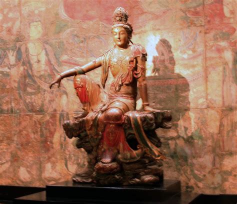 Kwan Yin Bodhisattva From The Nelson Atkins Museum Of Art Kansas City