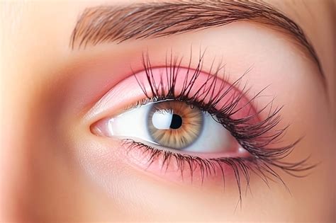 Procedimento De Extens O De Pestanas Olhos Femininos Pestanas