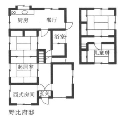 有没有人能画出来大雄的家的户型图？ 知乎