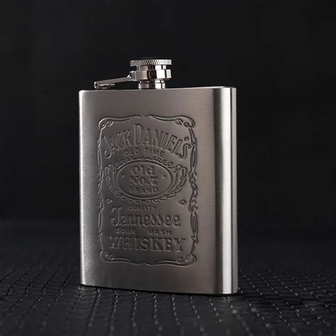 Portable Stainless Steel Hip Metal Flask Sets Gift Travel Whiskey