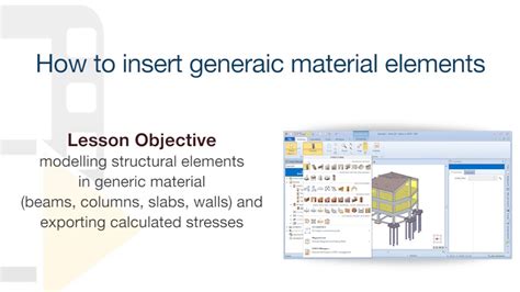 Edilus Tutorial Inserting Elements With Generic Materials Acca