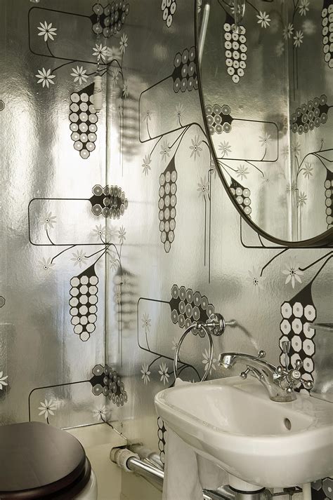 Shine On: Bathroom-Friendly Metal Finishes