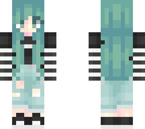 Aquamarine Minecraft Skin