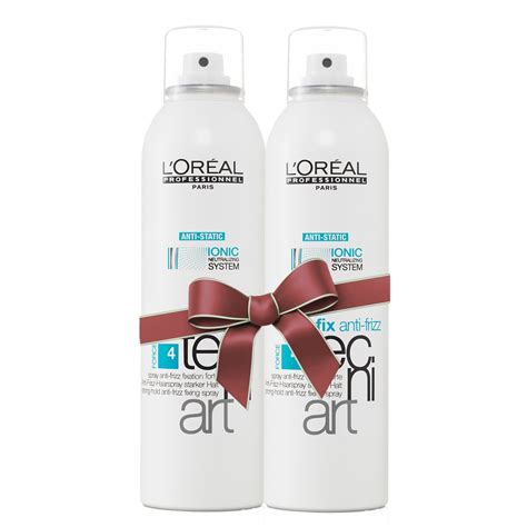 L Oréal Tecni Art Fix Anti Frizz Duo 2 x 400ml