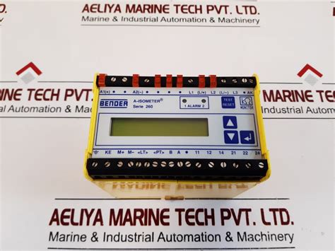 Bender Irdh Insulation Monitoring Device Aeliya Marine