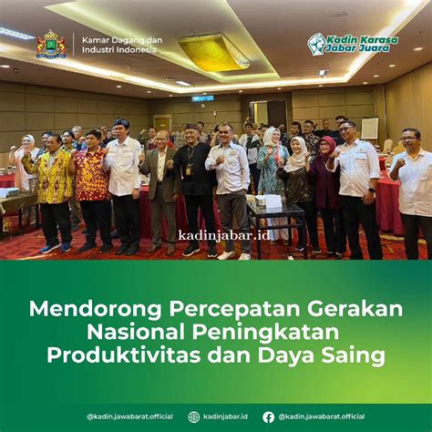 Mendukung Percepayan Gerakan Nasional Peningkatan Produktivitas Dan