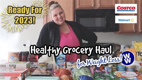 Healthy Grocery Haul For WEIGHT LOSS WW Grocery Haul WW Beginner