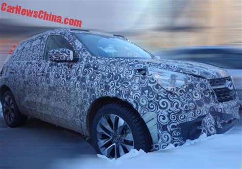 Spy Shots: New Chery SUV Testing In China