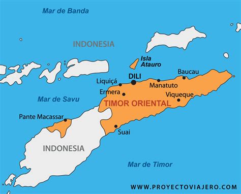 Mapas De Timor Oriental