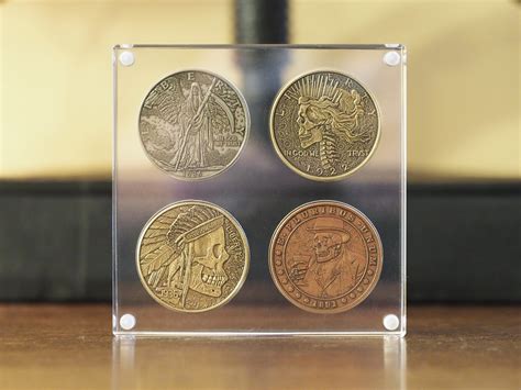 Acrylic Coin Display – Dead On Paper