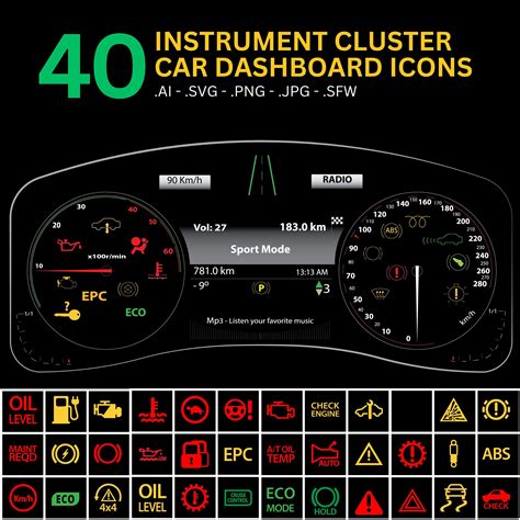 Toyota Dashboard Symbols 5