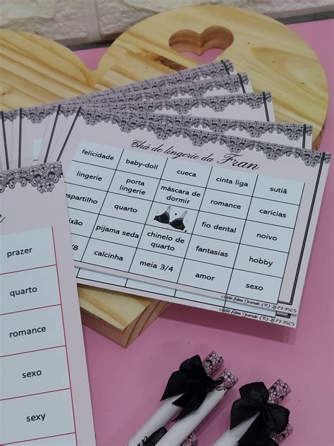Bingo L Pis Ch De Lingerie Elo Produtos Especiais