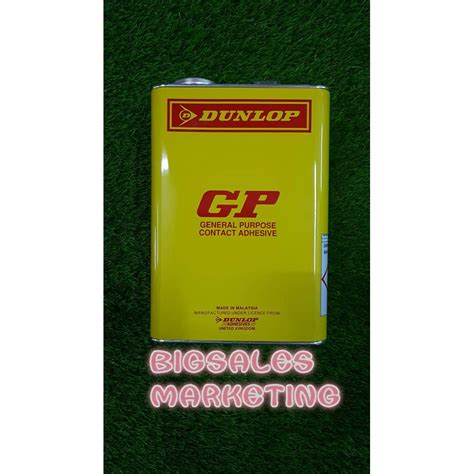 Litre Dunlop General Purpose Gp Contact Adhesive Pelekat Contact