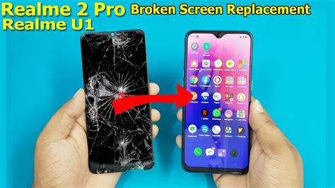 Realme Pro Realme U Broken Lcd Screen Replacement How To Change