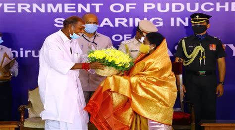 Ainrc Leader N Rangasamy Sworn In As Puducherry Chief Minister India