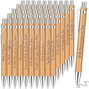 50 PCS Employee Appreciation Pens Thank You Pens Inspirational Pens