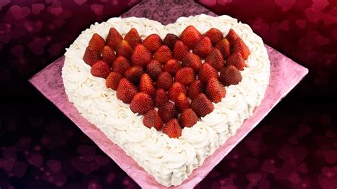 Heart Shaped Cake Valentine S Day Cake From Cookies Cupcakes And