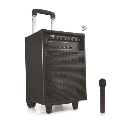 Wireless Portable Bluetooth Pa Speaker System Built In Rechargeable