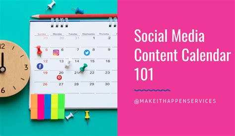 Social Media Content Calendar Ideas