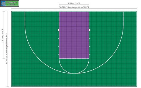 Modular Sports Court Tiles