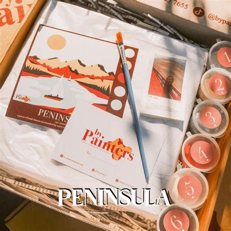 Jual Paint By Number Peninsula Bypainters Painting Set X Cm