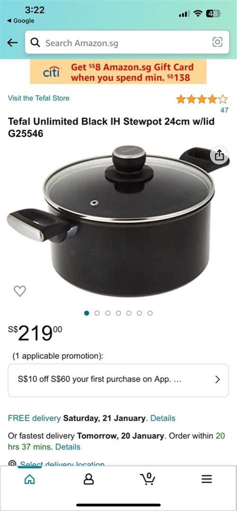 Tefal Unlimited Tous Feux Induction Cm Stew Pot L Furniture