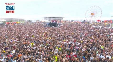 Rock in Rio Gloria Grove é aclamada público cantando todos seus