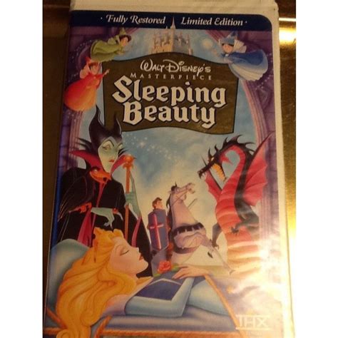 Sleeping Beauty Disney Masterpiece Fully Restored Ltd Ed Vhs