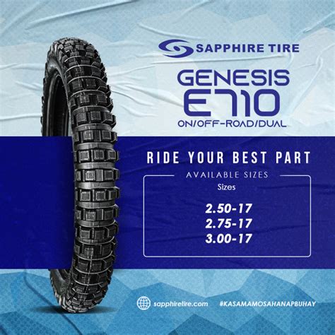 E Genesis On Off Road Dual Sapphire Tire Size Tubetype