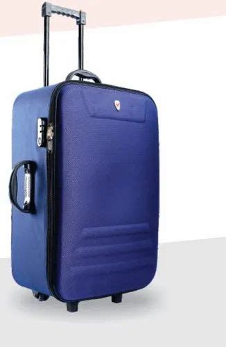 Vogue Nylon Blue Luggage Trolley Size 28 Inch At Rs 1200piece In