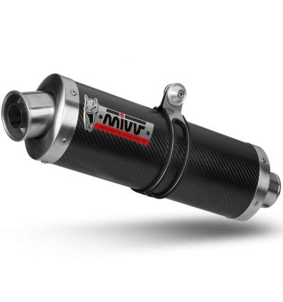 Marmitta Mivv Oval Carbonio Per Gilera Nexus E Fuoco