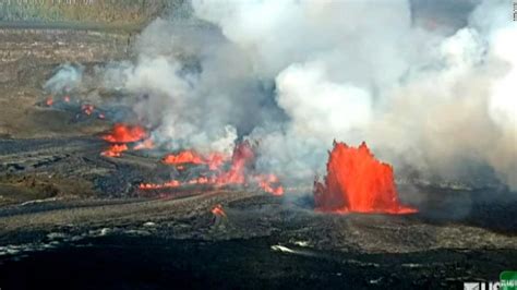 ハワイのキラウェア火山3カ月ぶりに噴火 CNN co jp