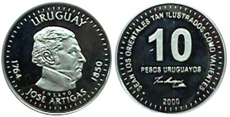 10 Pesos Uruguayos Silver Trial Uruguay Numista