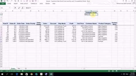 Ms Excel Tutorial Apply Advanced Filter Using Complex Criteria Ms Office 2013 Youtube