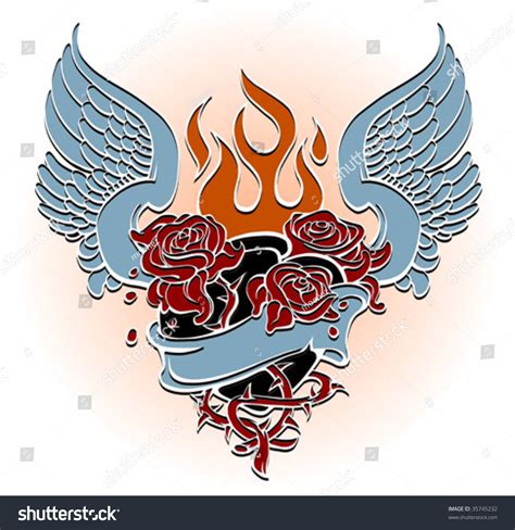 Sacred Heart Stock Vector Royalty Free 35745232 Shutterstock