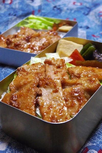 11月6日 生姜焼き弁 とーちゃんのおべんと