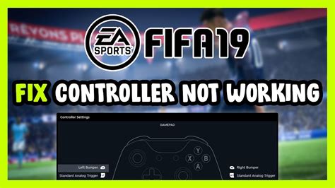 FIX FIFA 19 Controller Gamepad Not Working On PC YouTube